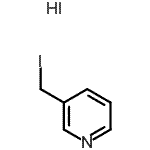 CAS 登录号：69966-59-2， 3-(碘甲基)吡啶氢碘酸盐(1:1)