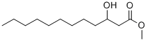 CAS 登录号：72864-23-4， 3-羟基-十二烷酸甲酯