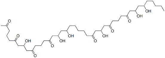 CAS 登录号:73356-03-3, 8,16,18,26,34,36-六羟基四十一烷-2,6,10,14,24,28,32-七酮