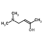CAS 登录号：733688-49-8， (2Z)-4-(二甲基氨基)-2-丁烯-2-醇