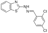 CAS#: 73664-52-5, N-[(2,4-Dichlorophenyl)Methylideneamino]-1,3-Benzothiazol-2-Amine