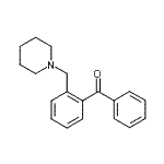 CAS 登录号：745718-74-5， 苯基[2-(1-哌啶基甲基)苯基]甲酮