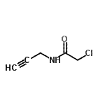 CAS 登录号：7458-03-9， 2-氯-N-(2-丙炔-1-基)乙酰胺