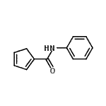 CAS 登录号：747388-98-3， N-苯基-1,3-环戊二烯-1-甲酰胺