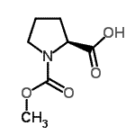 CAS 登录号：74761-41-4， 1-(甲氧羰基)-L-脯氨酸