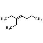 CAS 登录号：74764-46-8， 3-乙基-3-庚烯