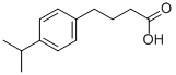 CAS 登录号：7501-37-3， 4-(4-异丙基苯基)丁酸
