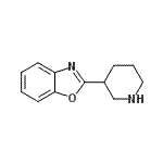 CAS#: 754126-86-8, 2-(3-Piperidinyl)-1,3-benzoxazole