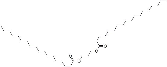 CAS 登录号:75537-28-9, 3-十八碳酰基氧基丙基硬脂酸酯