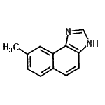 CAS 登录号：75840-96-9， 8-甲基-1H-萘并[1,2-d]咪唑