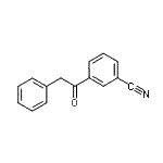 CAS 登录号：758710-68-8， 3-(苯基乙酰基)苯甲腈