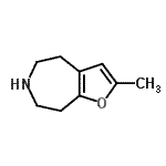 CAS 登录号：775252-60-3， 2-甲基-5,6,7,8-四氢-4H-呋喃并[2,3-d]氮杂卓