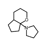 CAS 登录号：77806-41-8， 1-(六氢环戊并[b]吡喃-7a(2H)-基)吡咯烷