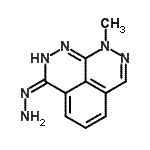 CAS 登录号：778512-50-8， 7-肼基-1-甲基-1H-哒嗪并[3,4,5-De]酞嗪