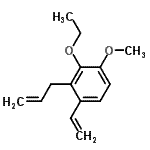 CAS#: 778638-77-0, 2-Allyl-3-ethoxy-4-methoxy-1-vinylbenzene