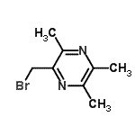 CAS 登录号：79074-45-6， 2-(溴甲基)-3,5,6-三甲基吡嗪