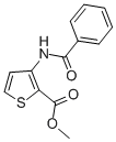 CAS 登录号：79128-70-4， 3-(苯甲酰基氨基)-2-噻吩羧酸甲酯