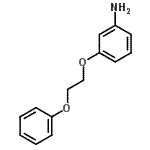 CAS 登录号：79808-16-5， 3-(2-苯氧基乙氧基)苯胺