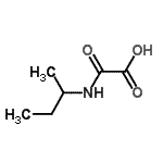 CAS 登录号：80638-53-5， (仲-丁基氨基)(氧代)乙酸