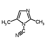 CAS 登录号：83505-97-9， 2,5-二甲基-1H-咪唑-1-甲腈