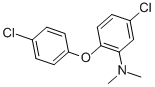 CAS 登录号：83732-65-4， 5-氯-2-(4-氯苯氧基)-N,N-二甲基苯胺
