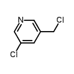 CAS 登录号：847737-51-3， 3-氯-5-(氯甲基)吡啶
