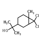 CAS 登录号：85099-17-8， 2-(7,7-二氯-6-甲基双环[4.1.0]庚-3-基)-2-丙醇