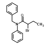 CAS 登录号：851073-30-8， N-苄基-2-溴-N-苯基丁酰胺