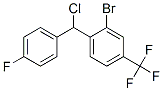 CAS 登录号：85118-22-5， 2-溴-1-[氯(4-氟苯基)甲基]-4-(三氟甲基)苯