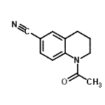 CAS 登录号：851202-94-3， 1-乙酰基-1,2,3,4-四氢-6-喹啉甲腈