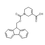 CAS 登录号：851292-43-8， 1-[(9H-芴-9-基甲氧基)羰基]-1,2,5,6-四氢-3-吡啶羧酸