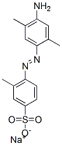 CAS 登录号：85135-89-3， 6-[(4-氨基-2,5-二甲苯基)偶氮]甲苯-3-磺酸钠