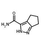 CAS 登录号：851776-30-2， 2,4,5,6-四氢环戊烯并[c]吡唑-3-甲酰胺