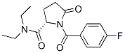 CAS 登录号：85187-26-4， (S)-N,N-二乙基-1-(4-氟苯甲酰)-5-氧代吡咯烷-2-甲酰胺