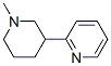 CAS 登录号：85237-62-3， N-甲基-3-(2-吡啶基)哌啶