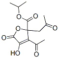 CAS 登录号:85237-89-4, 3-乙酰基-2,5-二氢-4-羟基-5-氧代-2-(2-氧代丙基)-2-糠酸异丙酯