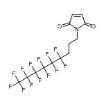 CAS 登录号：852527-41-4， 1-(4,4,5,5,6,6,7,7,8,8,9,9,9-十三氟壬基)-1H-吡咯-2,5-二酮