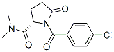 CAS 登录号:85551-25-3, (S)-1-(4-氯苯甲酰基)-N,N-二甲基-5-氧代吡咯烷-2-甲酰胺