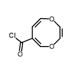 CAS 登录号：85553-93-1， 1,4-二氧杂环辛三烯e-6-甲酰氯
