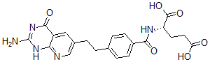 CAS 登录号：85597-18-8， N-(4-(2-(2-氨基-1,4-二氢-4-氧代吡啶并(2,3-d)嘧啶-6-基)乙基)苯甲酰)-L-谷氨酸
