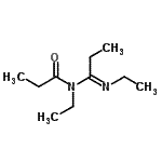 CAS 登录号：856344-76-8， N,N-二乙基-N-丙酰基-丙离子脒
