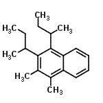 CAS 登录号：85650-86-8， 1,2-二-仲-丁基-3,4-二甲基萘