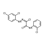 CAS 登录号：861322-29-4， (1E)-2-[(2-氯苯基)氨基]-N-(2,4-二氯苯基)-2-氧代乙烷亚肼基基氯化物