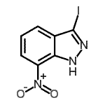 CAS 登录号：864724-64-1， 3-碘-7-硝基-1H-吲唑