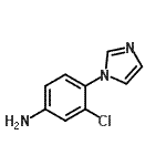 CAS 登录号：869942-76-7， 3-氯-4-(1H-咪唑-1-基)苯胺