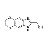 CAS 登录号：870544-33-5， 6,7-二氢-1H-[1,4]二恶英并[2,3-f]苯并咪唑-2-基甲醇