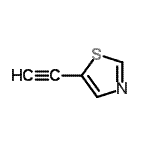 CAS 登录号：872122-41-3， 5-乙炔基-1,3-噻唑