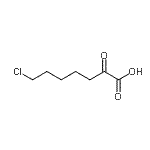 CAS 登录号：874886-74-5， 7-氯-2-氧代庚酸