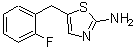 CAS 登录号：876715-72-9， 5-(2-氟苄基)-1,3-噻唑-2-胺