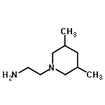 CAS 登录号：876716-58-4， 2-(3,5-二甲基-1-哌啶基)乙胺